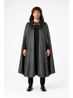 Medieval-Style Hooded Cloak Cape
