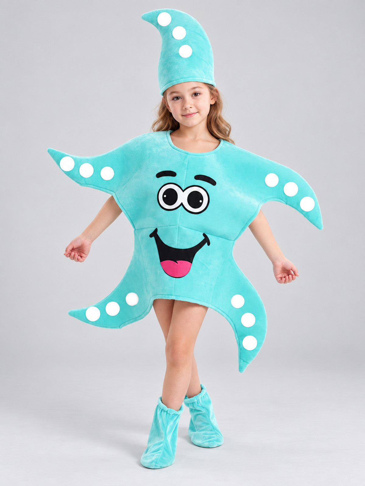 Kids' Starfish Costume with Headpiece