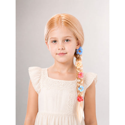 Carnival Wig with a Golden Braid for Halloween and Cosplay main product view