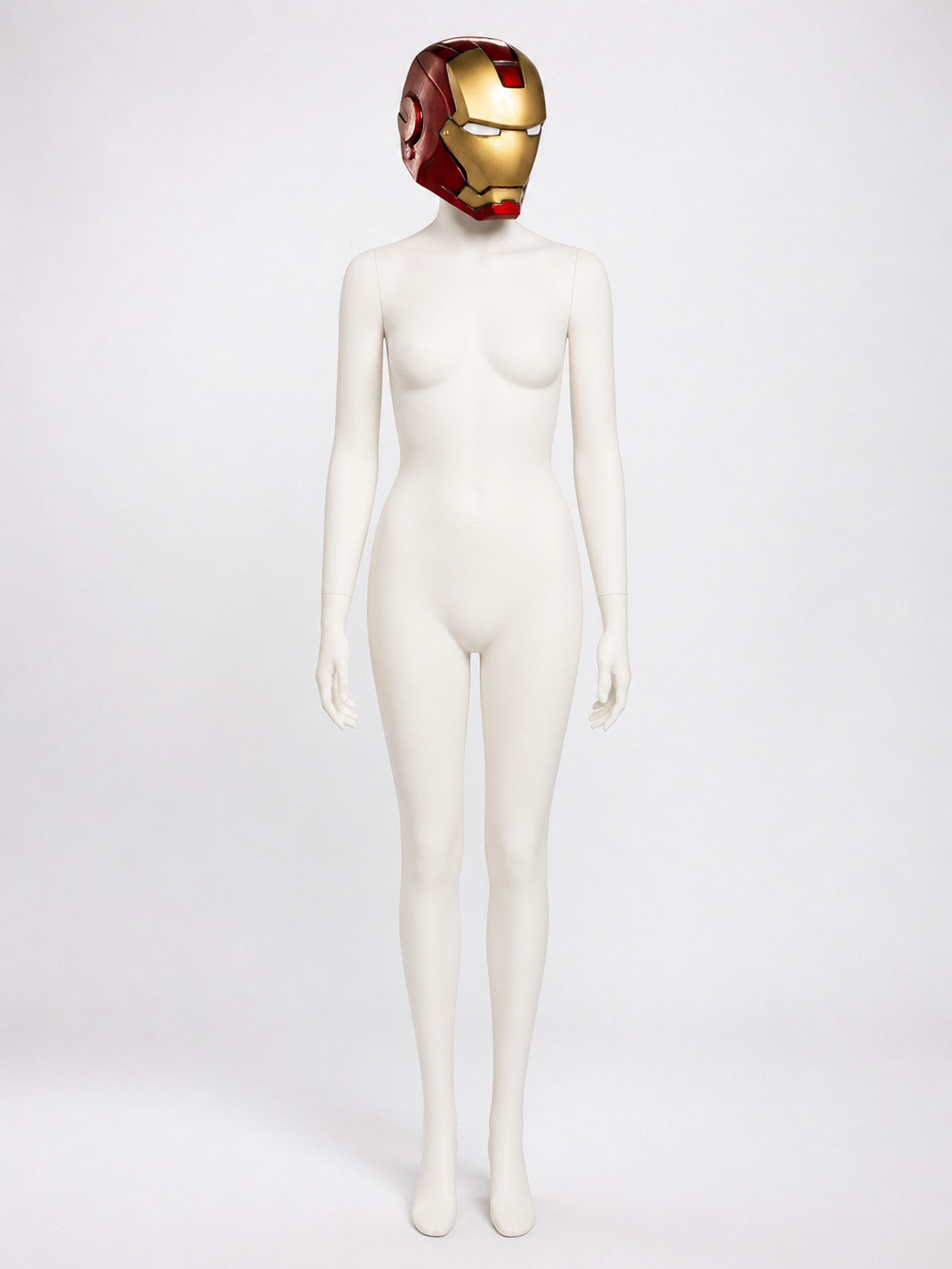 Red and Gold Carnival Mask for Cosplay