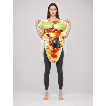 Pizza Costume for Halloween and Theme Parties