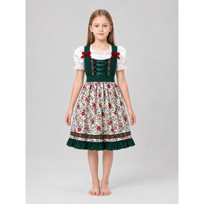 Dirndl-Style Carnival Costume with Apron