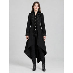 Carnival Gothic Frock Coat with Embroidery