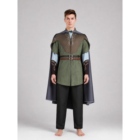 Legolas The Lord of the Rings Cosplay Costume with Cape