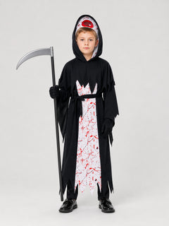 Hooded Vampire Costume for Halloween Cosplay