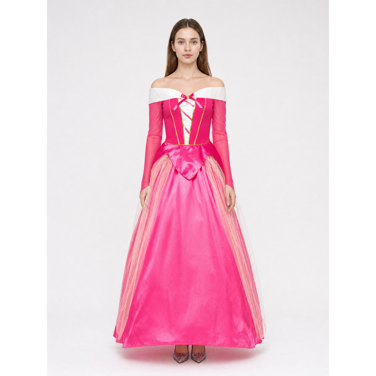 Princess costume with corset and tiara