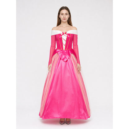 Princess costume with corset and tiara