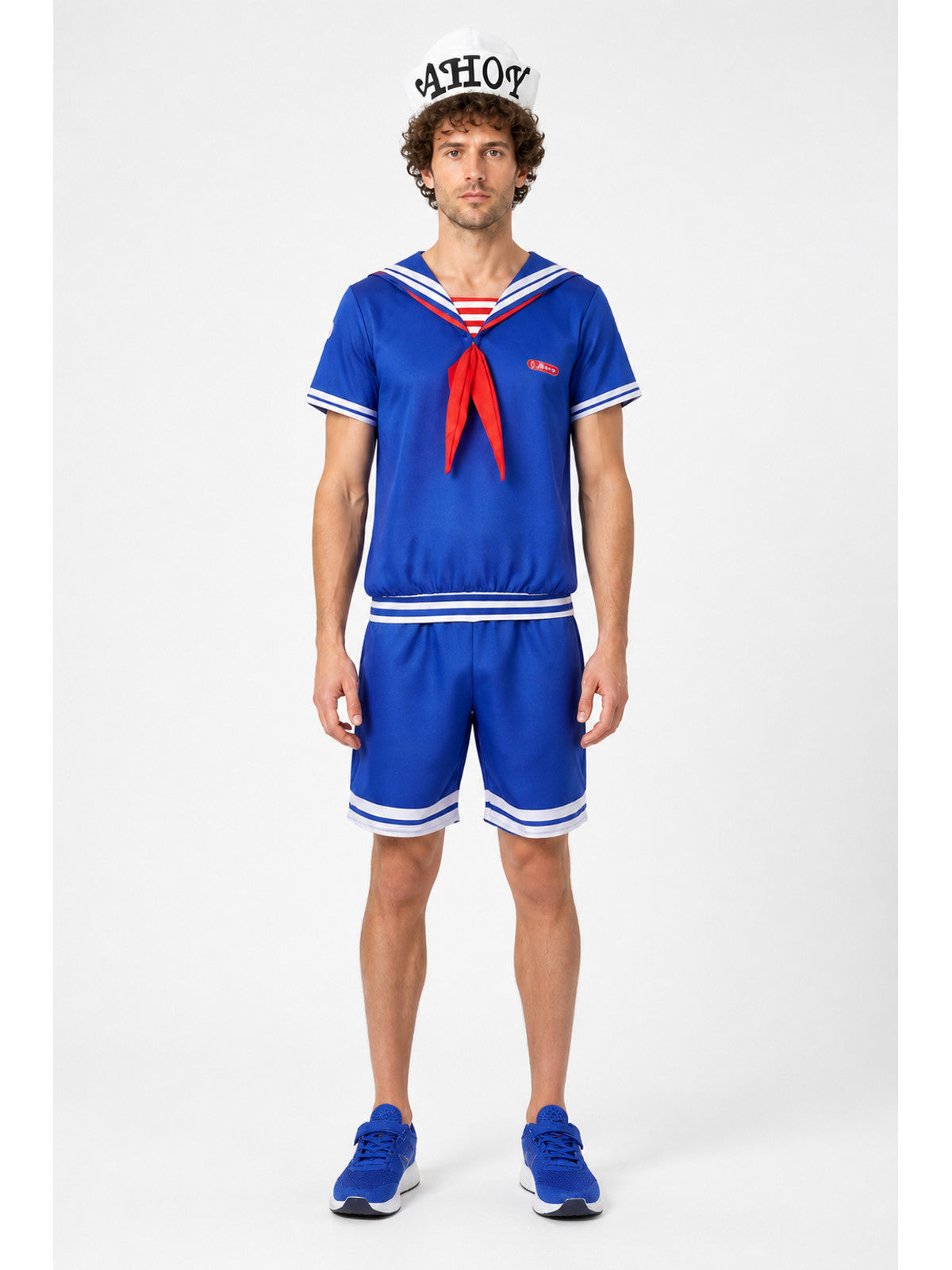 Sailor Costume: Shirt, Shorts, and Cap