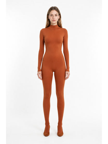 Orange Jumpsuit with Covered Hands and Feet main product view