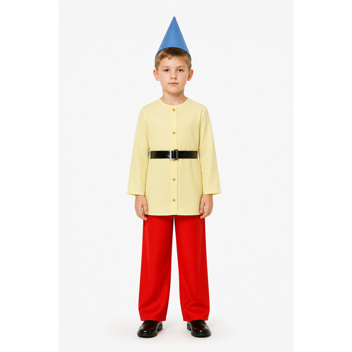 Gnome Costume with Blue Pointed Hat for Cosplay main product view
