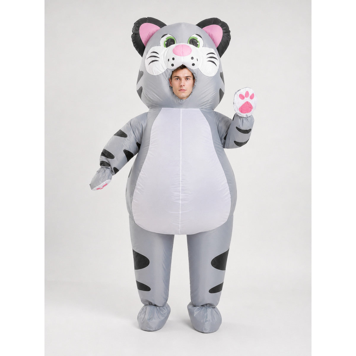 Inflatable Cat Costume for Halloween and Parties front view
