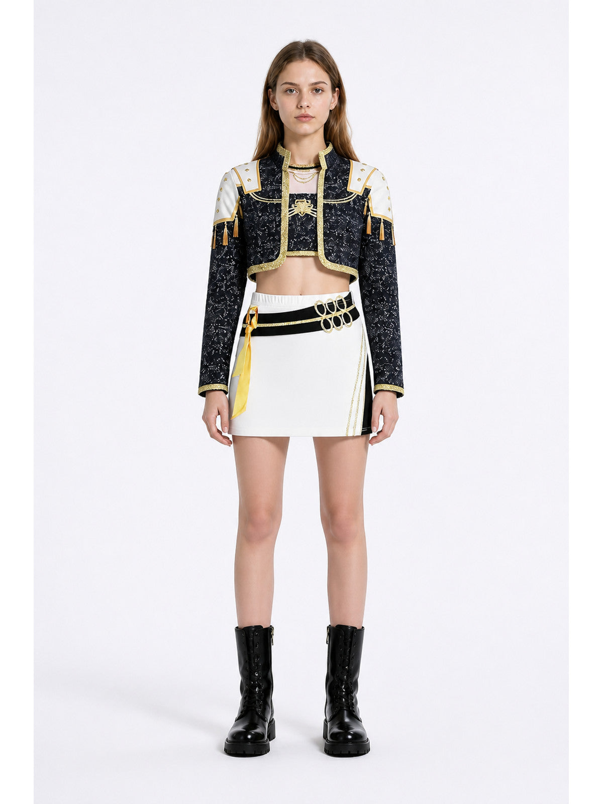 Stage Costume with Short Jacket and Skirt