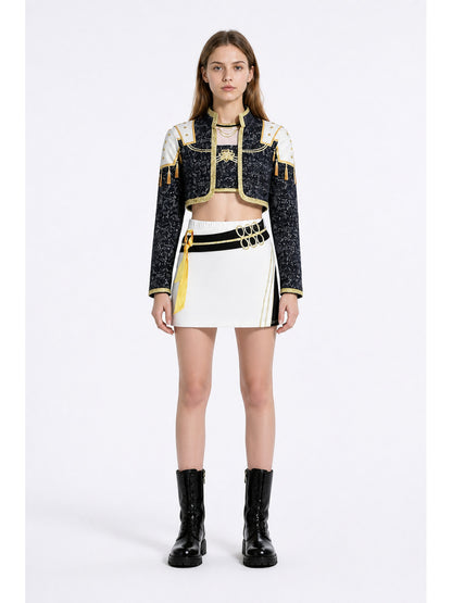 Stage Costume with Short Jacket and Skirt