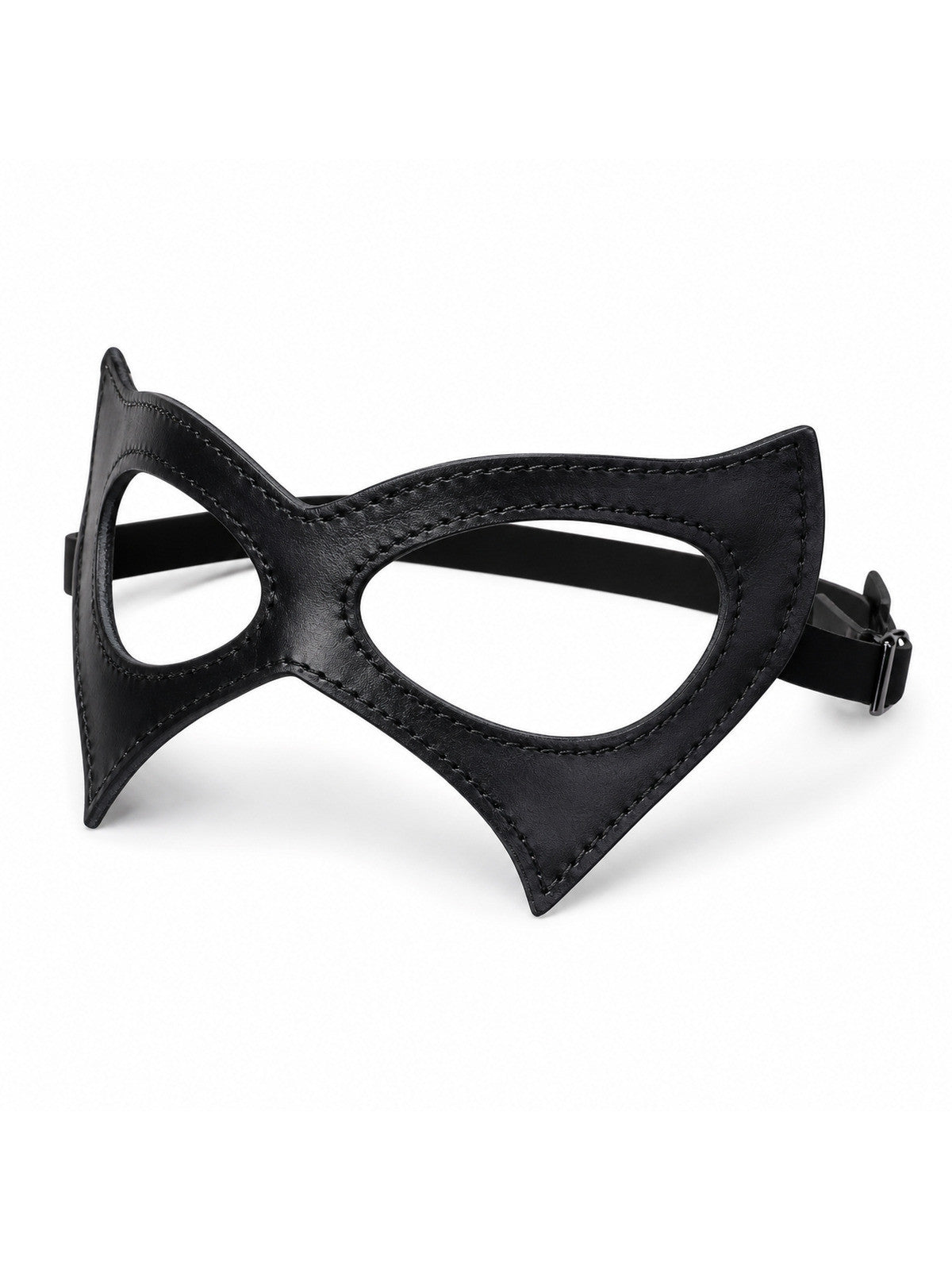 Catwoman Mask Masquerade, Face Cat Kitten Leather Mask for Women Women Girls main product view