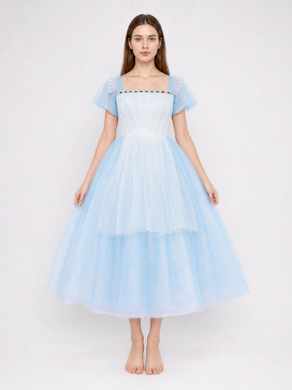Princess Costume Dress for Cosplay and Stage front view