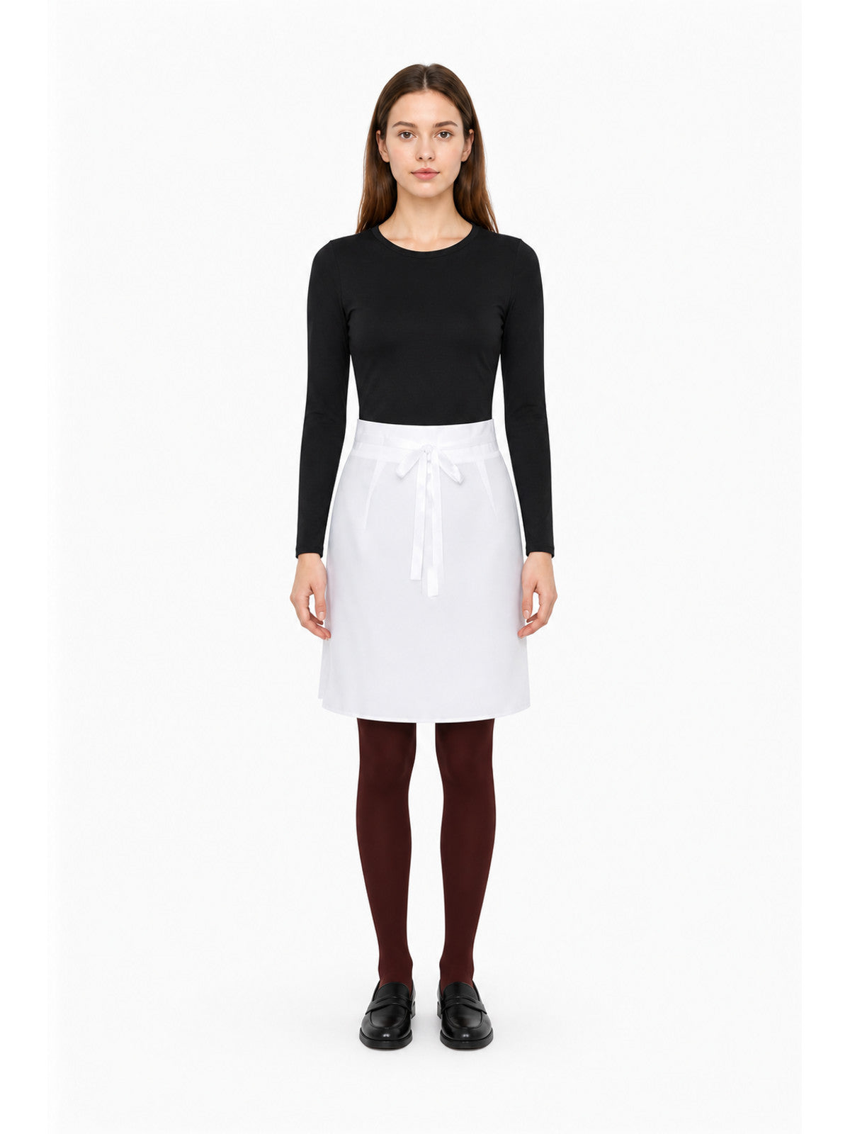 Rin Nohara Cosplay Costume: Tie-Front Top and Skirt main product view