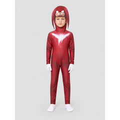 Knuckles Carnival Costume Jumpsuit with Mask