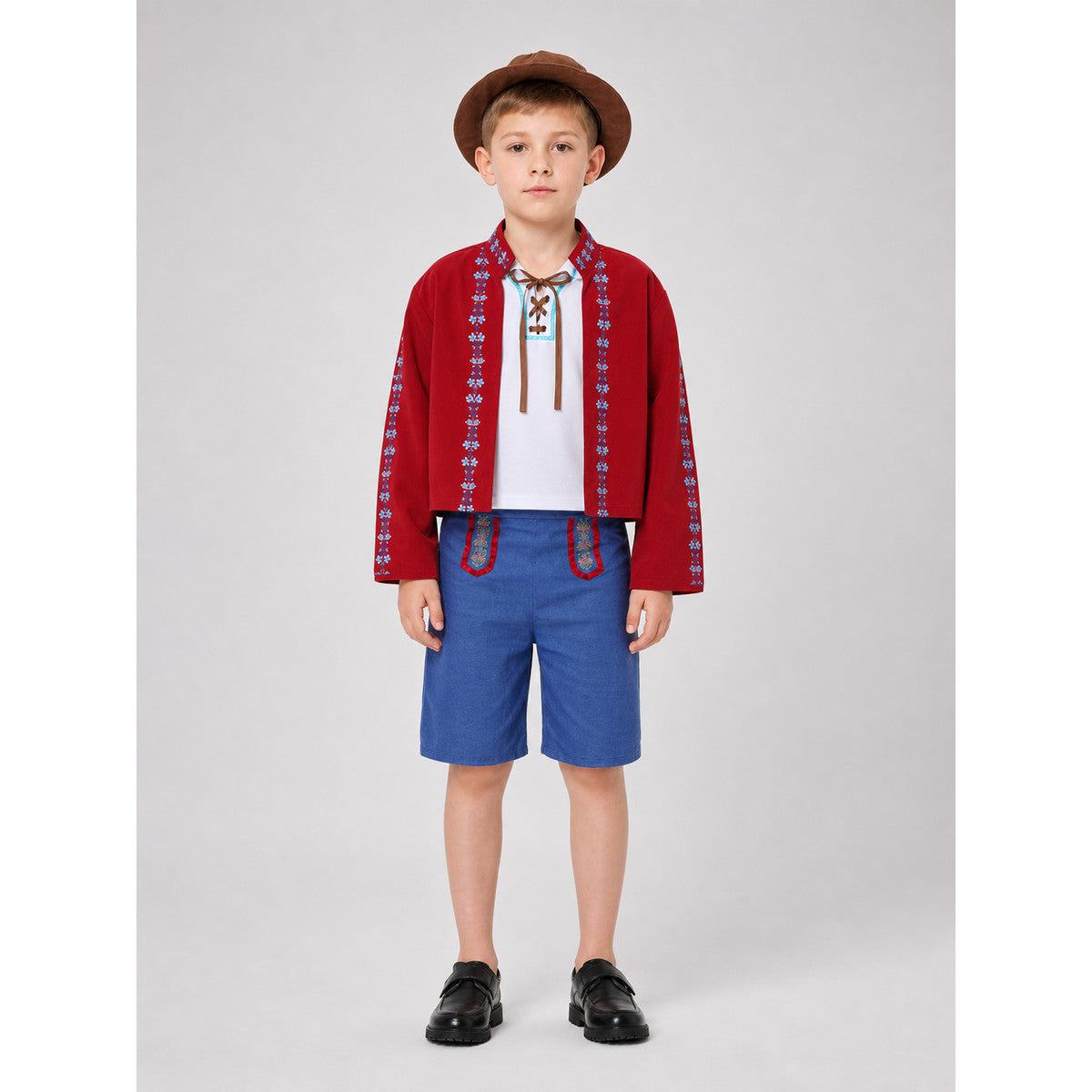 Matador Costume with Jacket and Shorts on-model view