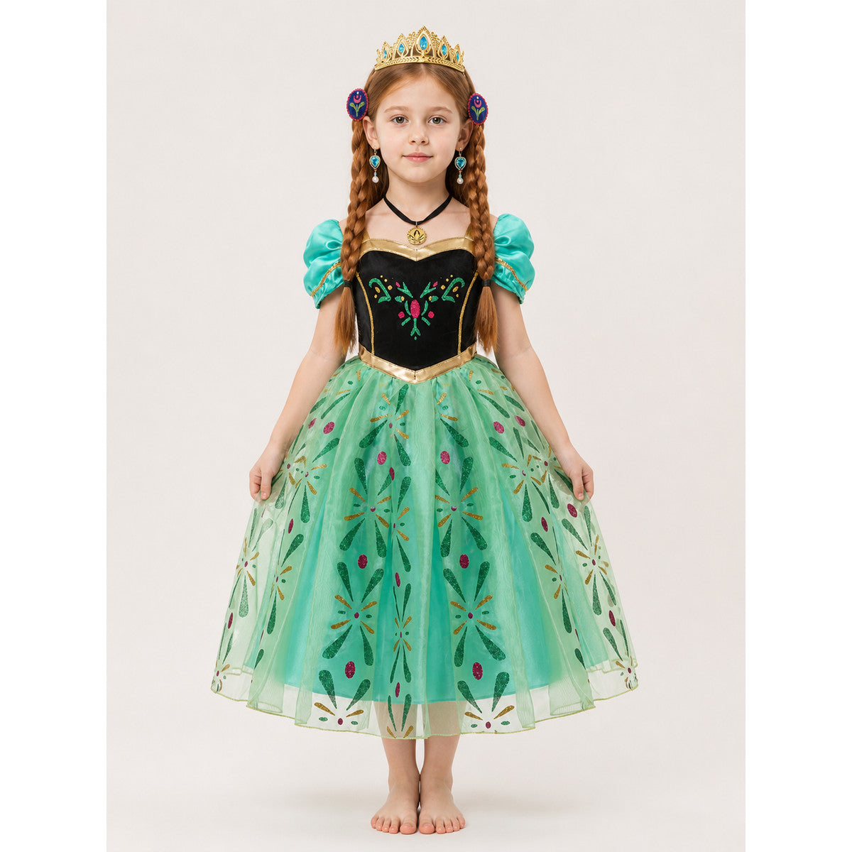 Princess Costume with Accessories for Halloween main product view