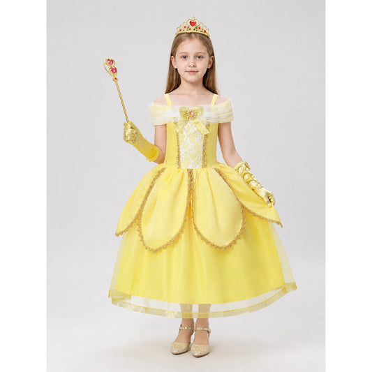 Golden Princess Costume Set