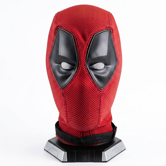 Festive Deadpool Mask Cosplay Costume Prop Full Head Helmet for Carnival Masquerade Stage Performance Costume to Halloween Party