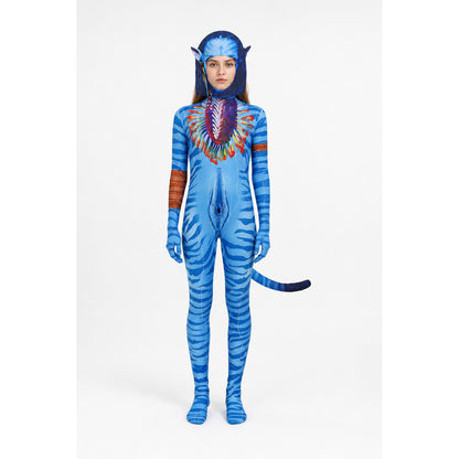 Avatar 3 Cosplay Costume with Headpiece main product view