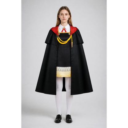 Anya Cosplay Costume from Spy x Family with Cape
