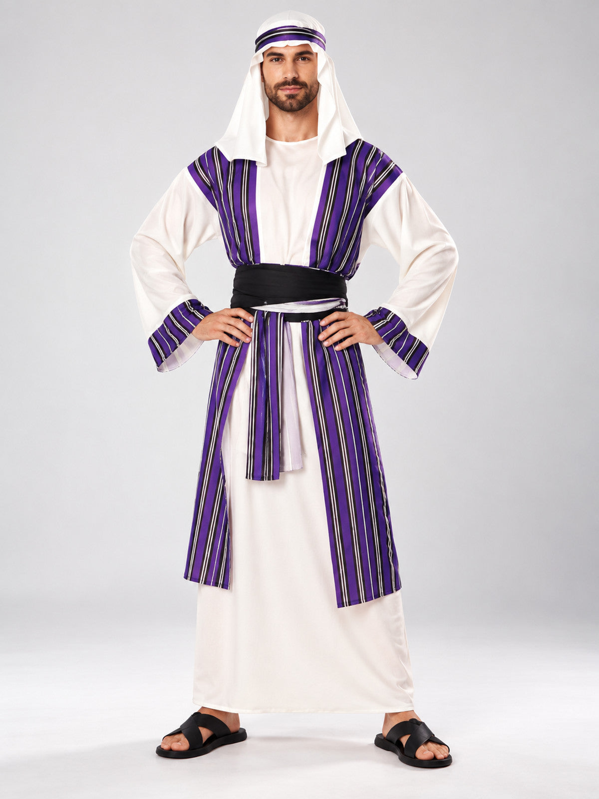 Arabian Carnival Costume with Robe and Headpiece