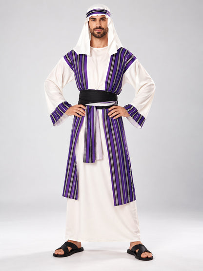Arabian Carnival Costume with Robe and Headpiece