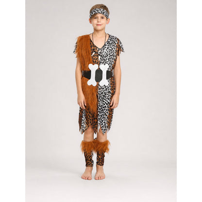 Children's Caveman Costume with Accessories
