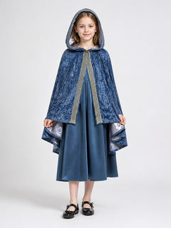 Medieval Hooded Cloak for Cosplay, Halloween