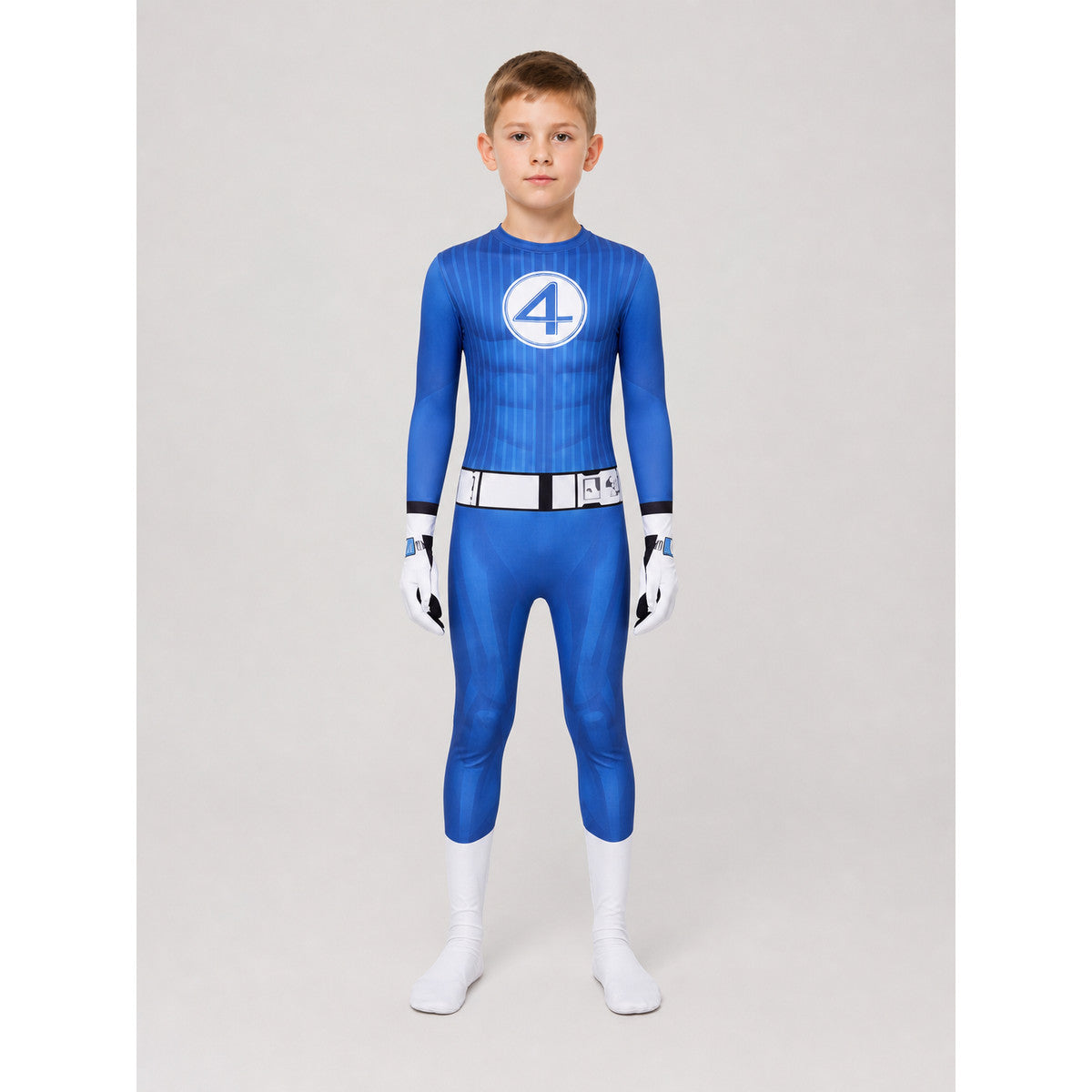 Fantastic Four Jumpsuit for Halloween and Cosplay on-model view