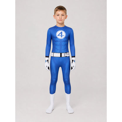 Fantastic Four Jumpsuit for Halloween and Cosplay on-model view