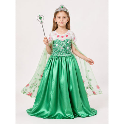 Green Princess Halloween Costume for Girls