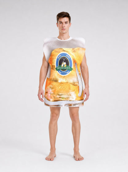 Beer Mug Costume for Halloween and Parties
