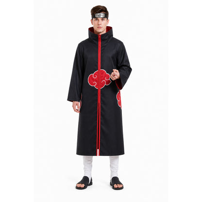 Akatsuki Costume with Cloak, Headband, and Ring main product view