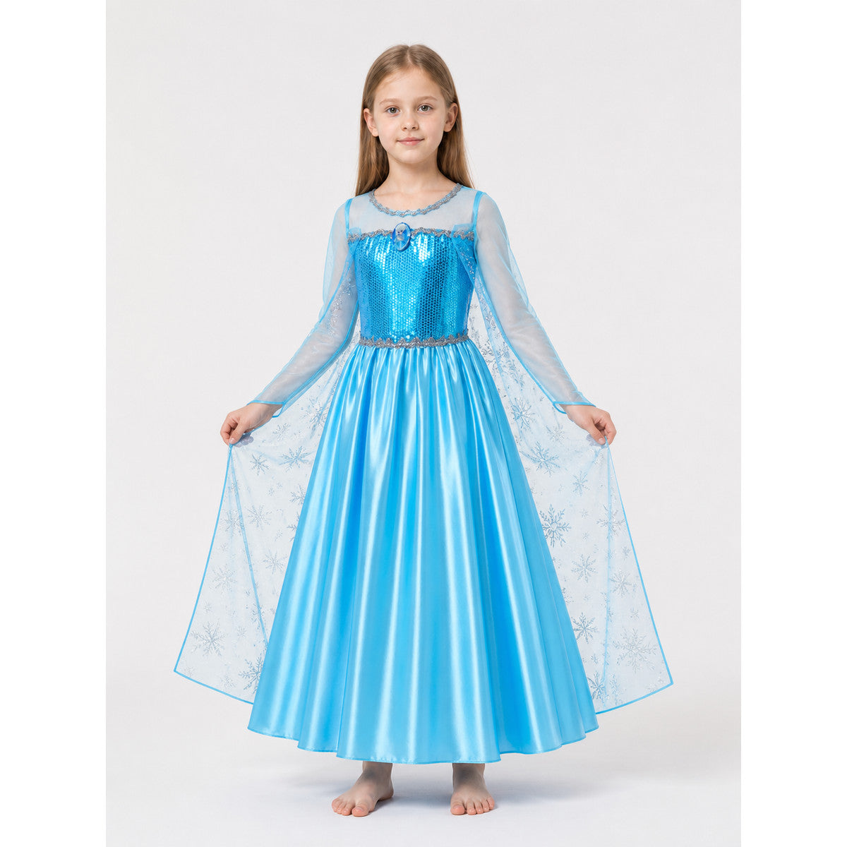 Blue Princess Costume for Halloween and Cosplay
