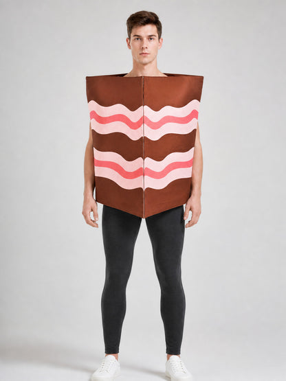 Dessert Costume Panel for Halloween and Stage on-model view