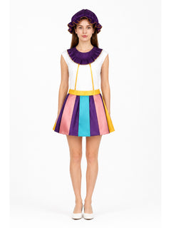 Cosplay Costume: Top, Skirt, Hat, and Collar