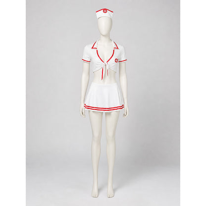 Medical Cosplay Costume with Red Crosses