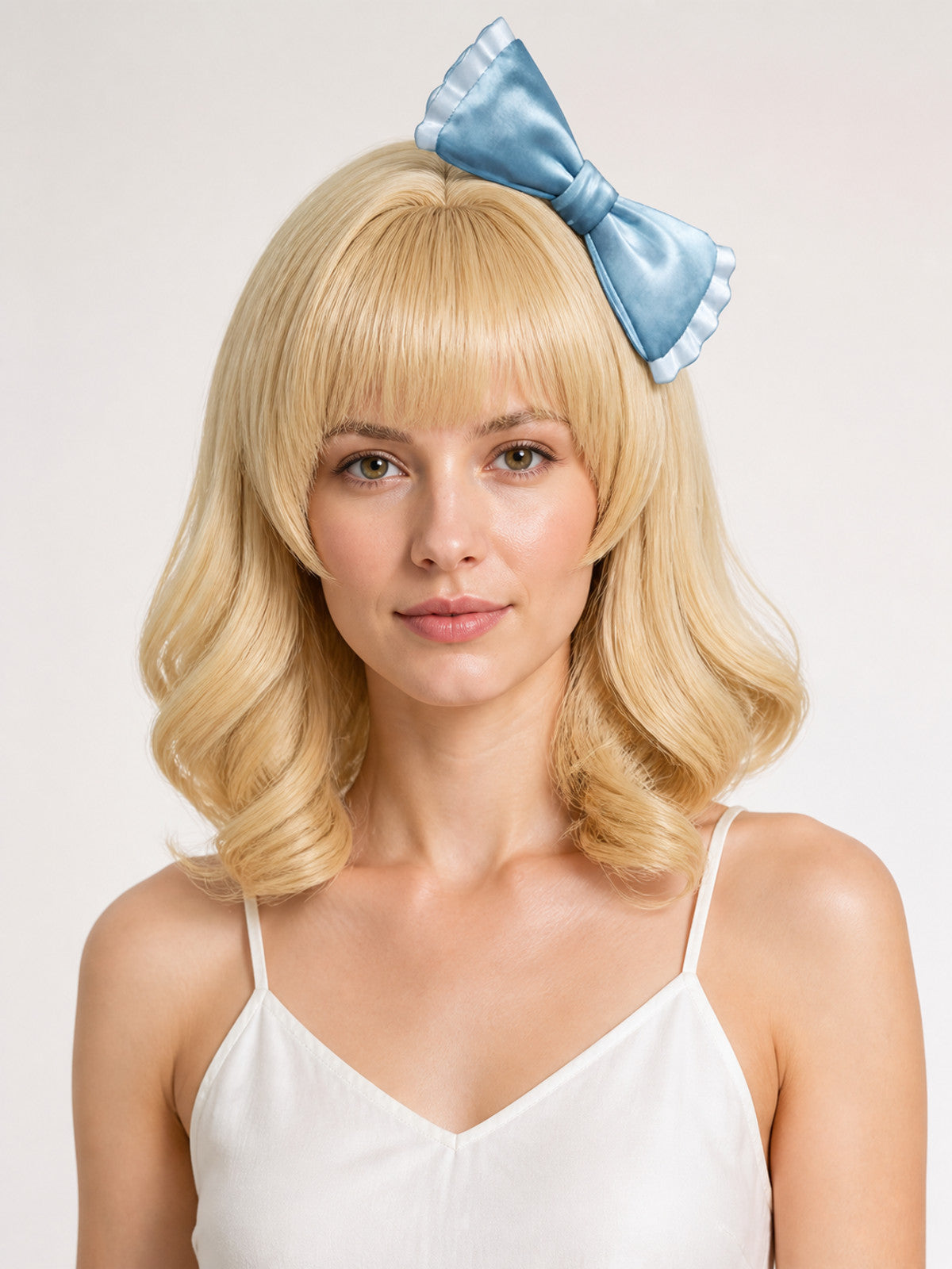 Long Cosplay Wig, Silver or Gold main product view