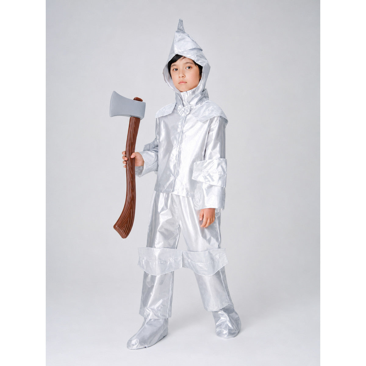 Silver Hooded Stage Costume