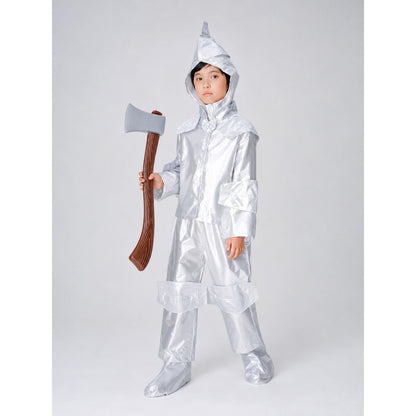 Silver Hooded Stage Costume