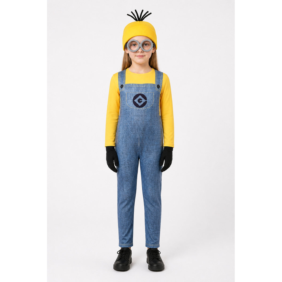 Minion Costume with Goggles, Yellow and Blue 2026 main product view