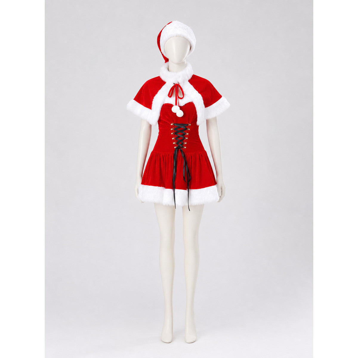 Santa New Year's Carnival Costume with Dress