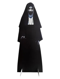 Life-Size Creepy Nun Cutout Standee – 5.9 ft Halloween Yard & Porch Decoration