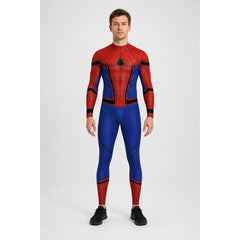 Red and Blue Spider-Man Jumpsuit for Cosplay