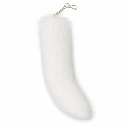 Long Fox Wolf Cosplay Props Furry Cat Tail Mask Keychain Half Face Masquerade Masks Fancy Party Black Wedding Festival