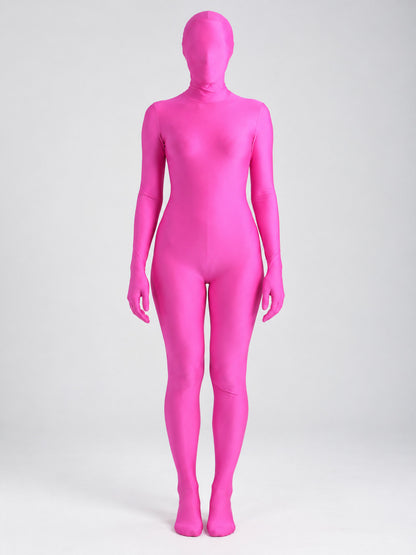 Invisible Costume Bright Pink Smooth Milk Silk