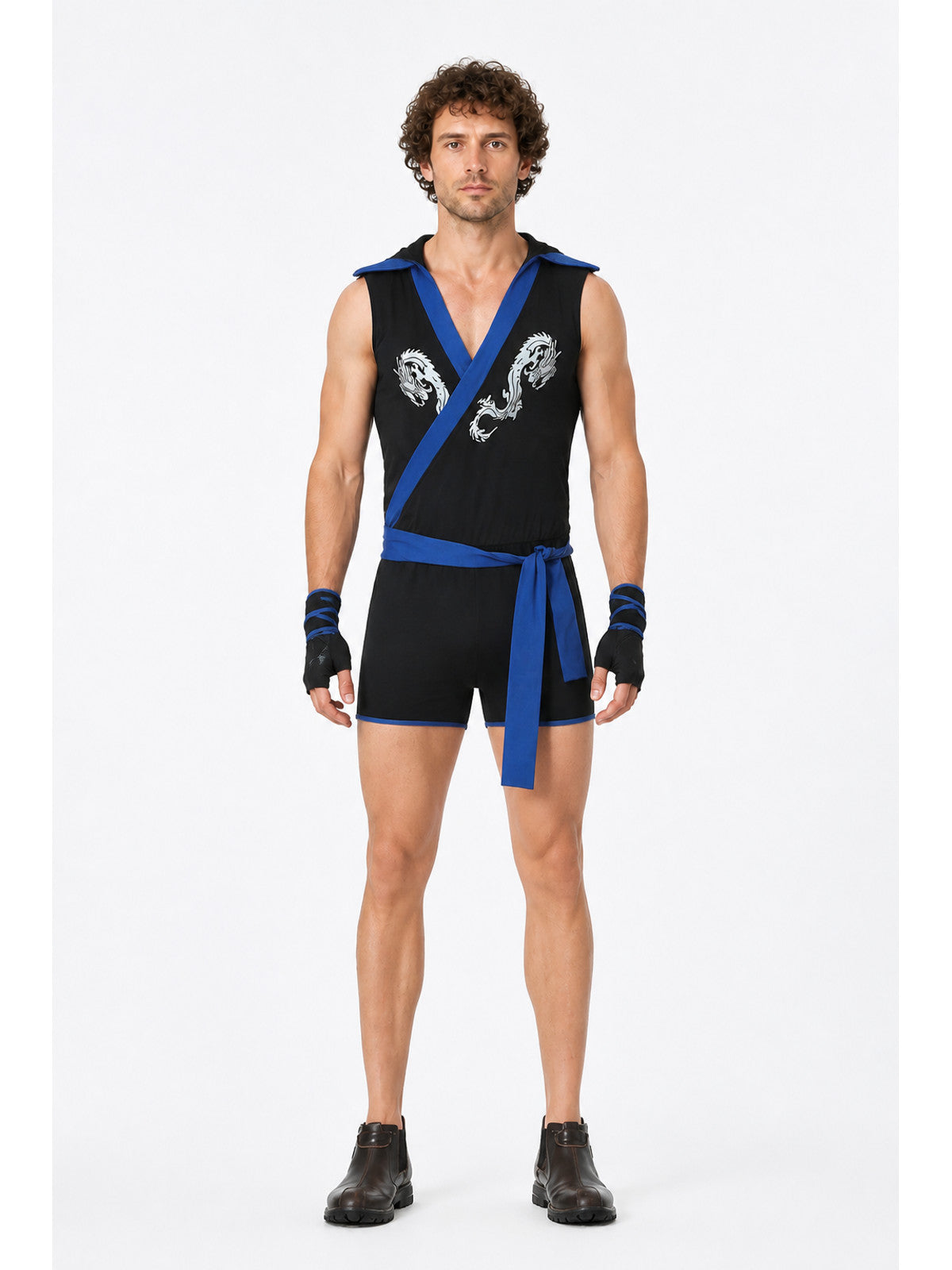 Hooded Ninja Carnival Jumpsuit main product view